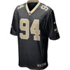 Image of Cameron Jordan New Orleans Saints Game Jersey – Black 2019