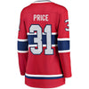 Image of Carey Price Montreal Canadiens Women's Home Breakaway Player Jersey - Red 2019