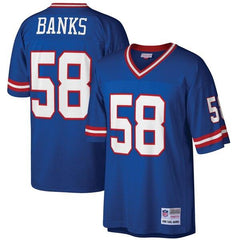 Carl Banks New York Giants Mitchell &amp; Ness Retired Player Vintage Replica Jersey - Royal Blue 2019