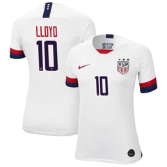 Carli Lloyd USWNT Women's 2019 Home Replica Stadium Player Jersey – White 2019