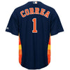Image of Carlos Correa Houston Astros Majestic Official Cool Base Player Jersey - Navy 2019