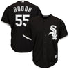 Image of Carlos Rodon Chicago White Sox Majestic Alternate Cool Base Replica Player Jersey - Black 2019