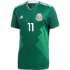 Image of Carlos Vela Mexico National Team Youth Home Replica Jersey - Green 2019