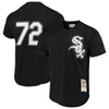 Image of Carlton Fisk Chicago White Sox Mitchell &amp; Ness Cooperstown Collection Mesh Batting Practice Jersey – Black 2019