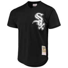 Carlton Fisk Chicago White Sox Mitchell & Ness Cooperstown Collection Mesh Batting Practice Jersey – Black 2019