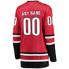 Image of Carolina Hurricanes Women's Home Breakaway Custom Jersey - Red 2019