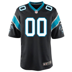 Carolina Panthers Custom Game Jersey - Black 2019