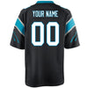 Image of Carolina Panthers Custom Game Jersey - Black 2019