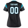 Image of Carolina Panthers Women's Custom Game Jersey - Black 2019