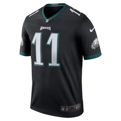 Carson Wentz Philadelphia Eagles Color Rush Legend Jersey - Black 2019