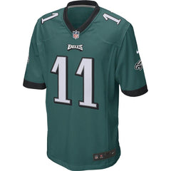 Carson Wentz Philadelphia Eagles Game Jersey - Green 2019