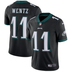 Carson Wentz Philadelphia Eagles Vapor Untouchable Limited Player Jersey - Black 2019