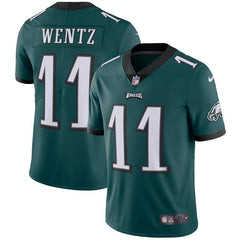 Carson Wentz Philadelphia Eagles Vapor Untouchable Limited Player Jersey - Midnight Green 2019