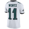 Image of Carson Wentz Philadelphia Eagles Vapor Untouchable Limited Player Jersey - White 2019