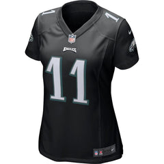 Carson Wentz Philadelphia Eagles Women's Game Event Jersey – Black 2019