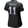 Image of Carson Wentz Philadelphia Eagles Women's Game Event Jersey – Black 2019