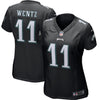 Image of Carson Wentz Philadelphia Eagles Women's Game Event Jersey – Black 2019