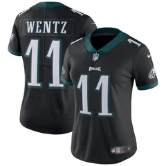 Carson Wentz Philadelphia Eagles Women's Vapor Untouchable Limited Jersey – Black 2019