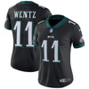 Image of Carson Wentz Philadelphia Eagles Women's Vapor Untouchable Limited Jersey – Black 2019