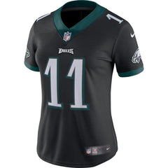 Carson Wentz Philadelphia Eagles Women's Vapor Untouchable Limited Jersey – Black 2019