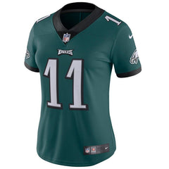 Carson Wentz Philadelphia Eagles Women's Vapor Untouchable Limited Player Jersey - Midnight Green 2019