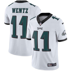 Carson Wentz Philadelphia Eagles Youth Vapor Untouchable Limited Player Jersey - White 2019