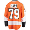 Image of Carter Hart Philadelphia Flyers Home Premier Breakaway Player Jersey - Orange 2019