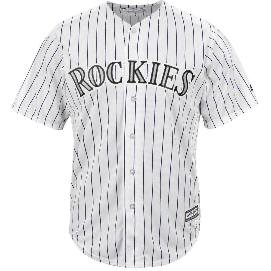 Chad Bettis Colorado Rockies Majestic Home Cool Base Jersey - White 2019