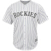 Image of Chad Bettis Colorado Rockies Majestic Home Cool Base Jersey - White 2019
