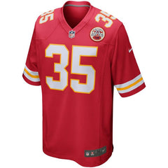 Charcandrick West Kansas City Chiefs Game Jersey - Red 2019