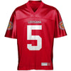 Image of Charles Tillman Louisiana-Lafayette Ragin Cajuns Football Jersey - Vermillion 2019