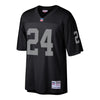 Image of Charles Woodson Oakland Raiders Mitchell &amp; Ness Retired Player Replica Jersey - Black 2019