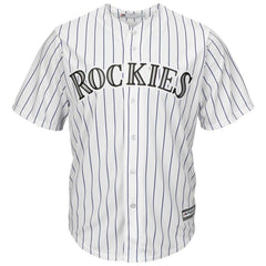 Charlie Blackmon Colorado Rockies Majestic Cool Base Player Jersey - White 2019