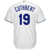 Image of Cheslor Cuthbert Kansas City Royals Majestic Home Cool Base Player Jersey – White 2019
