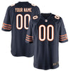 Image of Chicago Bears Custom Game Jersey - Navy 2019