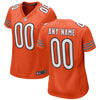 Image of Chicago Bears Women's Alternate Custom Game Jersey – Orange 2019