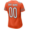 Image of Chicago Bears Women's Alternate Custom Game Jersey – Orange 2019