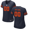 Image of Chicago Bears Women's Custom Throwback Game Jersey - Navy 2019