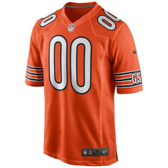 Chicago Bears Youth Alternate Custom Game Jersey – Orange 2019