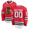 Image of Chicago Blackhawks Youth Home Breakaway Custom Jersey - Red 2019