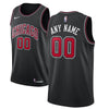 Image of Chicago Bulls Custom Swingman Jersey Black - Statement Edition 2019