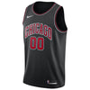 Image of Chicago Bulls Custom Swingman Jersey Black - Statement Edition 2019
