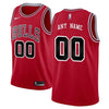 Image of Chicago Bulls Swingman Custom Jersey Red - Icon Edition 2019