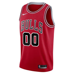 Chicago Bulls Swingman Custom Jersey Red - Icon Edition 2019