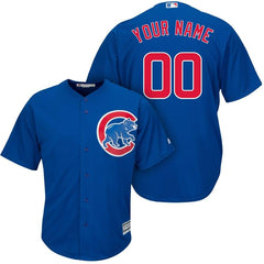 Chicago Cubs Majestic Cool Base Custom Jersey - Royal 2019