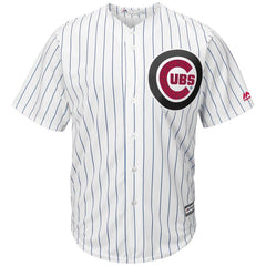 Chicago Cubs Majestic Fashion Stars & Stripes Cool Base Jersey - White 2019