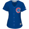 Image of Chicago Cubs Majestic Women's Alternate Cool Base Custom Jersey - Royal 2019