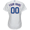 Image of Chicago Cubs Majestic Women's Home Cool Base Custom Jersey - White 2019