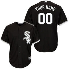 Chicago White Sox Majestic Cool Base Custom Jersey - Black 2019