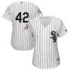 Image of Chicago White Sox Majestic Women's 2019 Jackie Robinson Day Official Cool Base Jersey – White 2019